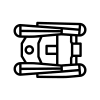 Ícone: Sistema duplo de pulverização atomizado - AGRAS T40