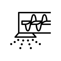 Ícone: Compatível com pulverização/dispersão em voo e mapeamento por CR - AGRAS T40